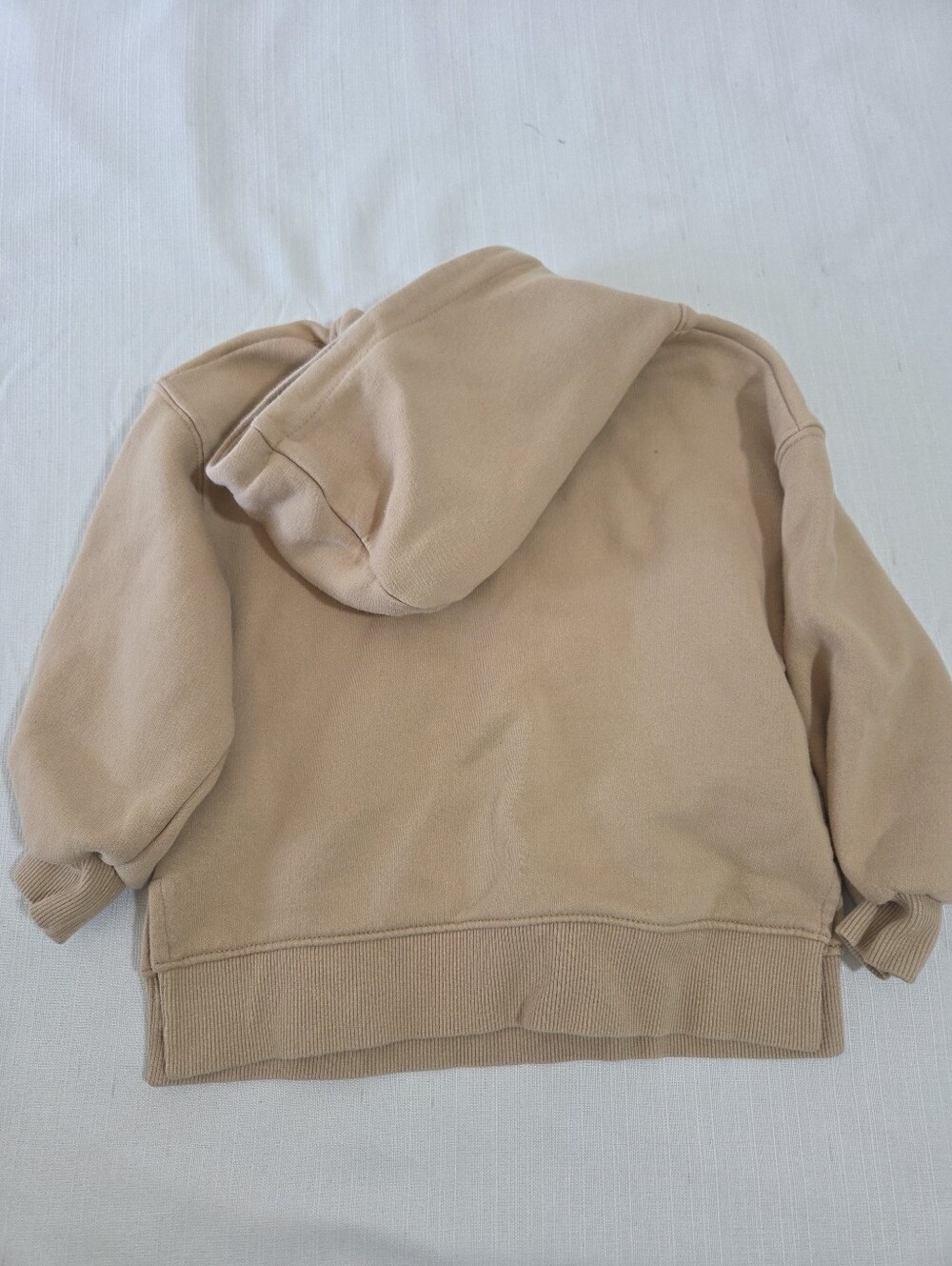 Zara Peanuts Beige Peanuts Hoodie with Yellow Woodstock Graphic 4t/5t - Picture 6 of 6